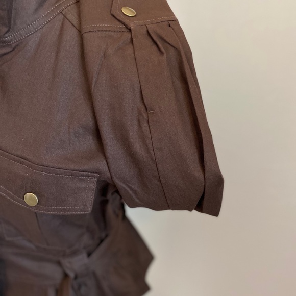 Banana Republic Linen Blend Cinch Waist Jacket NWOT - Picture 9 of 13